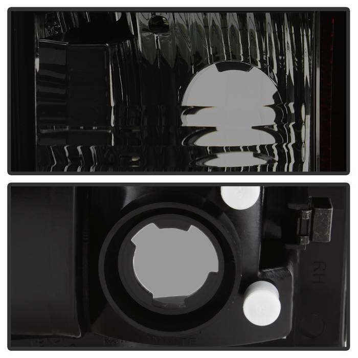 Spyder 07-09 Dodge Ram 2500/3500 V3 Light Bar LED Tail Lights - Blk Smoke ALT-YD-DRAM06V3-LBLED-BSM 5084279