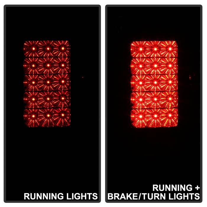 Spyder Dodge Ram 1500 09-14 10-14 LED Tail Lights Incandescent only - Blk ALT-YD-DRAM09-LED-BK 5017543