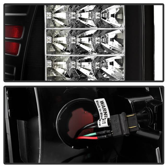 Spyder Dodge Ram 1500 09-14 10-14 LED Tail Lights Incandescent only - Blk ALT-YD-DRAM09-LED-BK 5017543