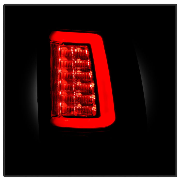 Spyder Dodge Ram 09-18 LED Tail Lights - All Black ALT-YD-DRAM09V2-LED-BKV2 (Incandescent Only) 5085917