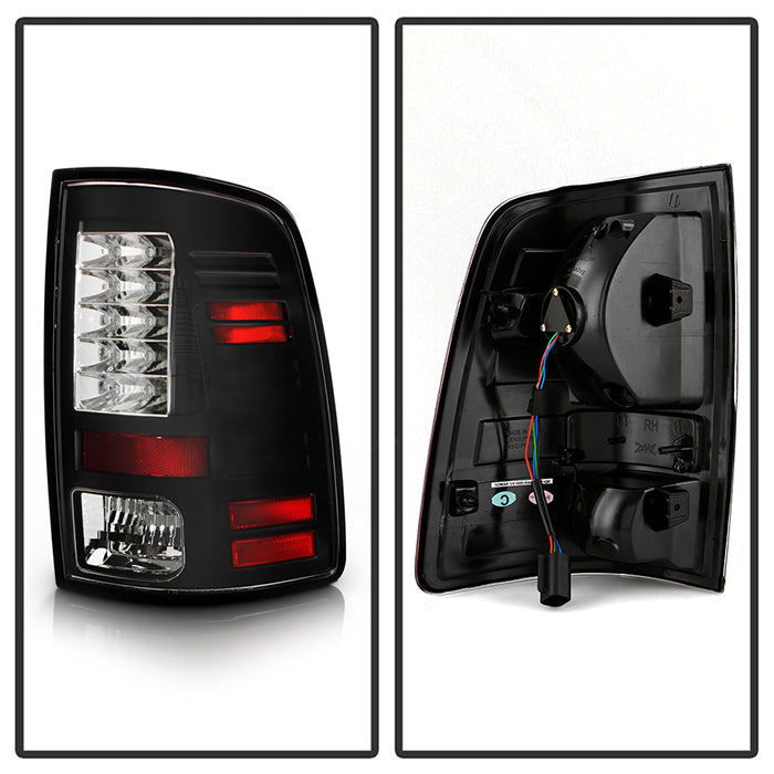 Spyder Dodge Ram 1500 13-14/Ram 2500 13-14 LED Tail Lights LED Model only - Blk ALT-YD-DRAM13-LED-BK 5077530