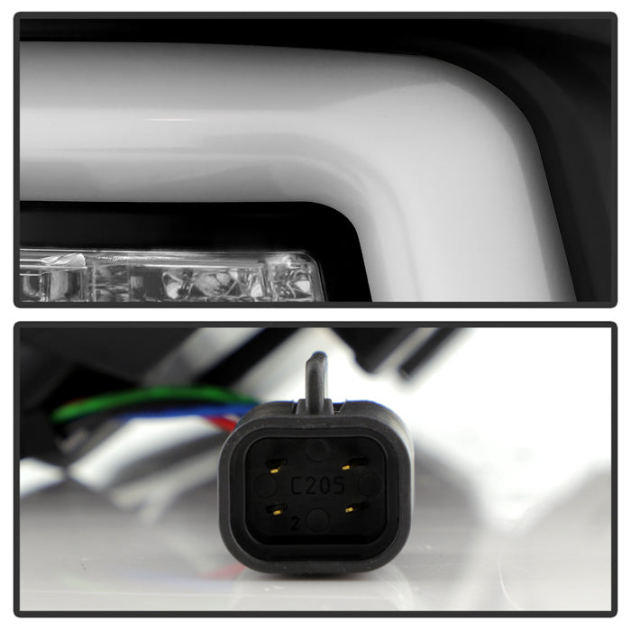 Spyder Dodge Ram 2013-2014 Light Bar LED Tail Lights - Black ALT-YD-DRAM13V2-LED-BK 5084057