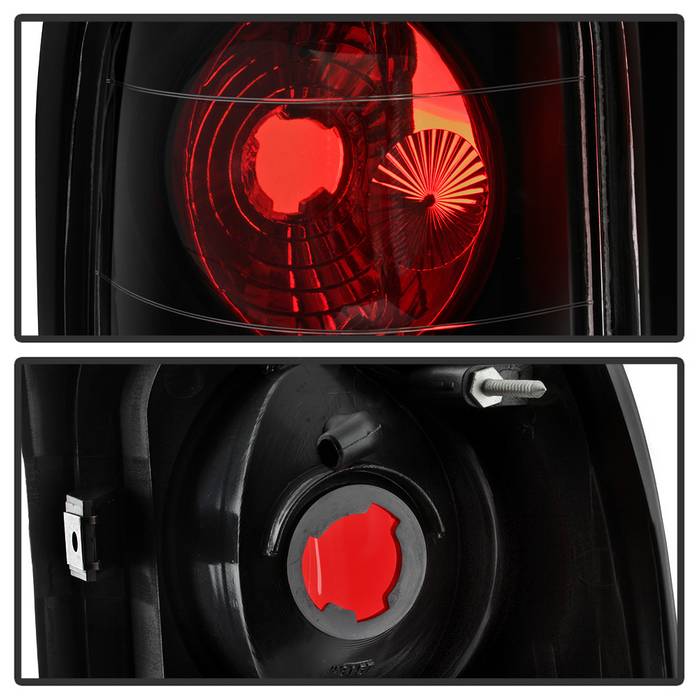 FR SPORT Spyder Dodge Ram 1500 94-01/Ram 2500/3500 94-02 Euro Style Tail Lights Black...