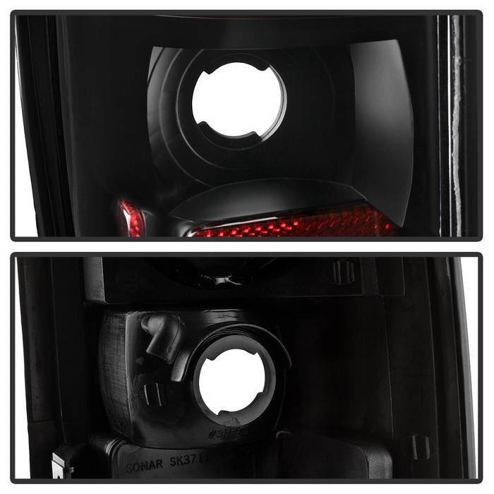 FR SPORT Spyder Dodge Ram 1500 94-01/Ram 2500/3500 94-02 Euro Style Tail Lights Black...