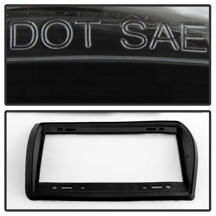 Spyder Ford Excursion 00-06/Econoline 150/250/350/450/550 95-06 Euro Tail Lights Blk ALT-YD-FEC00-BK 5002914