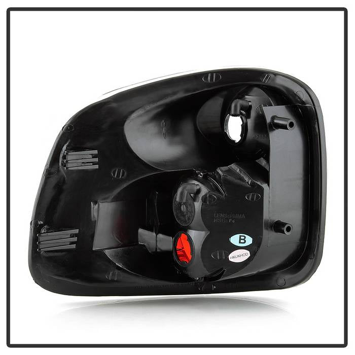 FR SPORT Spyder Ford F150 Flareside 01-03 (Not Fit Supercrew)Euro Style Tail Lights Black...