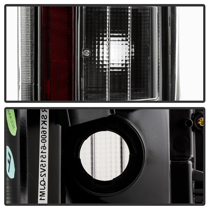 Spyder Ford F150 15-17 Light Bar LED Tail Lights (Not Compatible w/ Rear Blind Spot) - Black 5085948