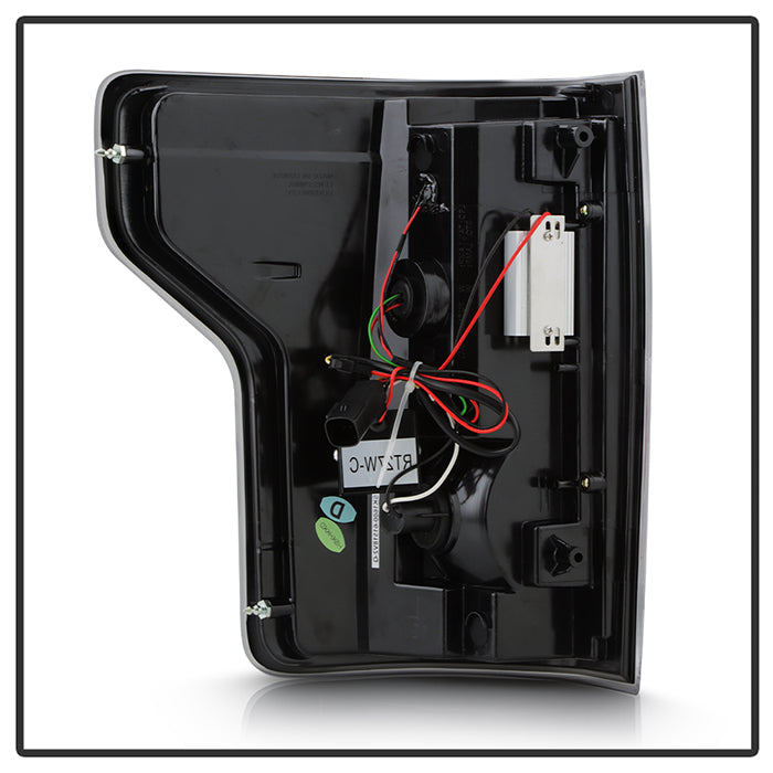 Spyder 18-19 Ford F-150 (w/o Blind Spot Sensor) LED Tail Lights - Blk Smk (ALT-YD-FF15018-LED-BSM) 5085672