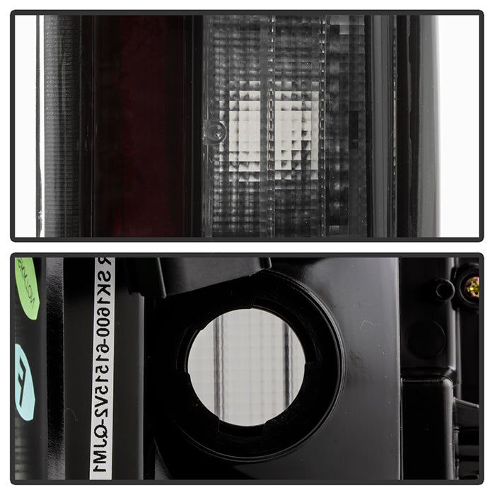 Spyder 18-19 Ford F-150 (w/o Blind Spot Sensor) LED Tail Lights - Blk Smk (ALT-YD-FF15018-LED-BSM) 5085672