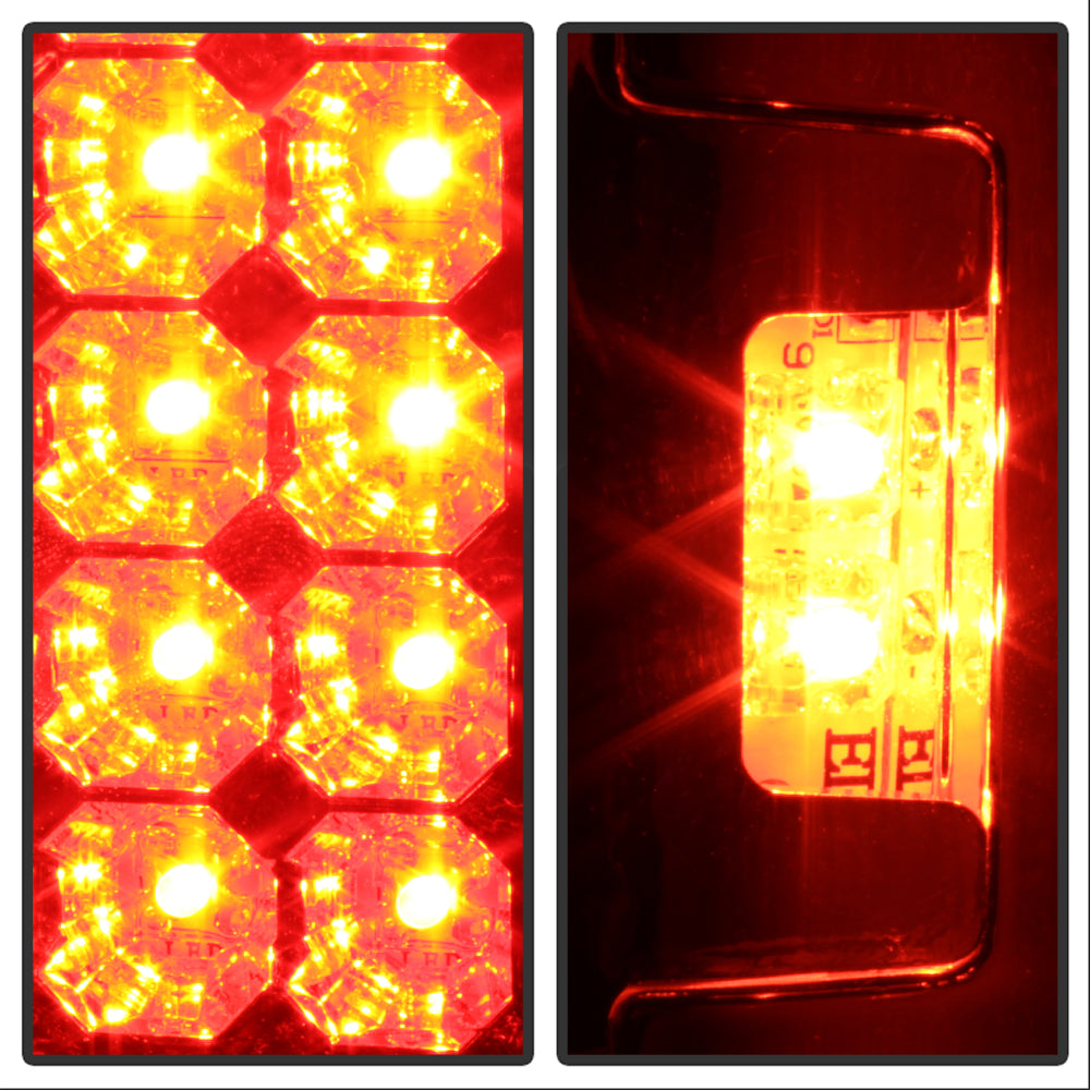 Spyder Ford F150 side 97-03/F250/350/450 Super Duty 99-07 LED Tail Lights Chrm ALT-YD-FF15097-LED-C 5003478