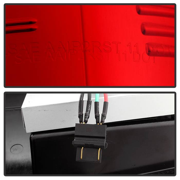 Spyder Ford F150 Styleside 97-03/F250 Version 2 LED Tail Lights Red Clear ALT-YD-FF15097-LED-G2-RC 5029140