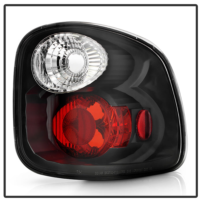 FR SPORT Spyder Ford F150 Flareside 97-03 Euro Style Tail Lights Black ALT-YD-FF15097FS-BK...