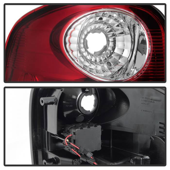 Spyder Ford F150 Flareside 97-03 LED Tail Lights Red Clear ALT-YD-FF15097FS-LED-RC 5003423