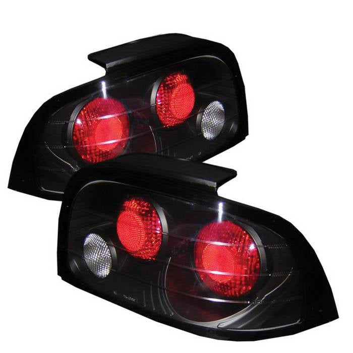 Spyder Ford Mustang 94-95 Euro Style Tail Lights Black ALT-YD-FM94-BK 5003584