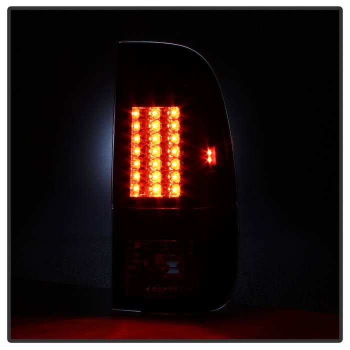 Spyder Ford Super Duty 08-15 Version 2 LED Tail Lights Black ALT-YD-FS07-LED-G2-BK 5029188