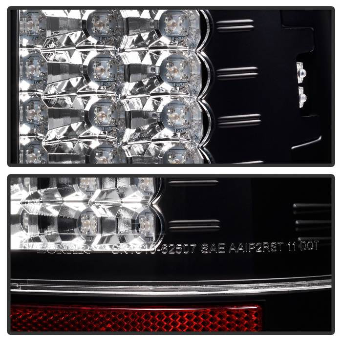 Spyder Ford Super Duty 08-15 Version 2 LED Tail Lights Black ALT-YD-FS07-LED-G2-BK 5029188