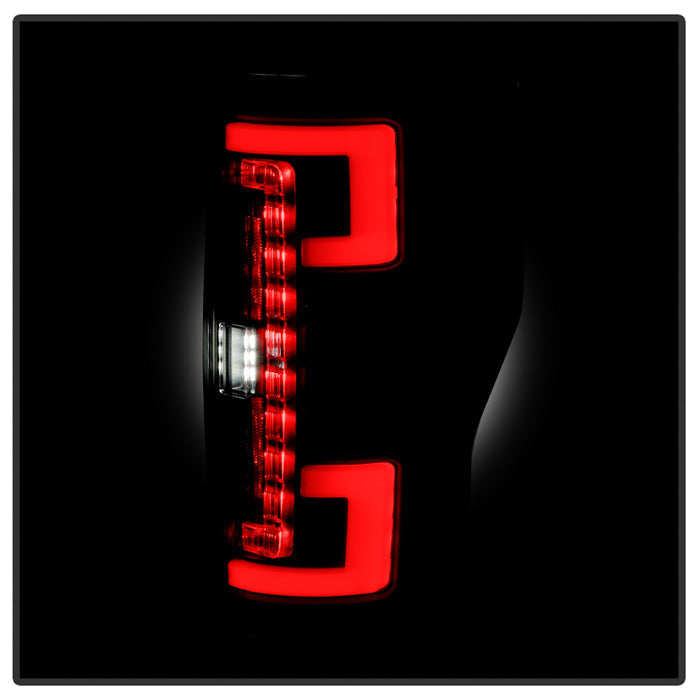 SPYDER 17-18 Ford F250 SD (Excl Halogen Model) LED Tail Lights - Black (ZALT-YD-FS17BS-GRLED-BK) 5089168