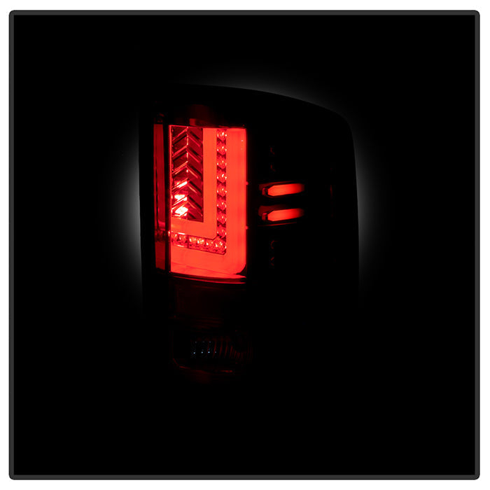 Spyder GMC Sierra 14-16 LED Tail Lights Red Clear ALT-YD-GS14-LBLED-RC 5080677