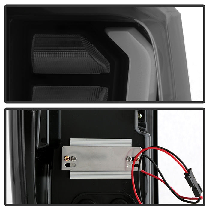 Spyder GMC Sierra 19-20 Incandescent Bulb Model Only LED Tail Lights-Black Smoke ALT-YD-GS19-LED-BSM 5000293