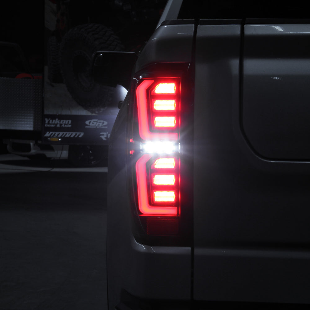 Spyder GMC Sierra 19-20 Incandescent Bulb Model Only LED Tail Lights - Black ALT-YD-GS19-LED-BK 5000286