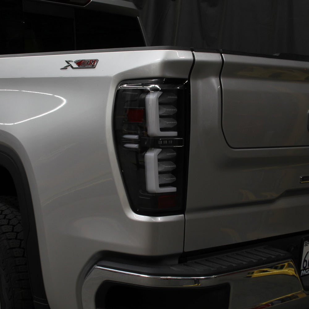 Spyder GMC Sierra 19-20 Incandescent Bulb Model Only LED Tail Lights - Black ALT-YD-GS19-LED-BK 5000286