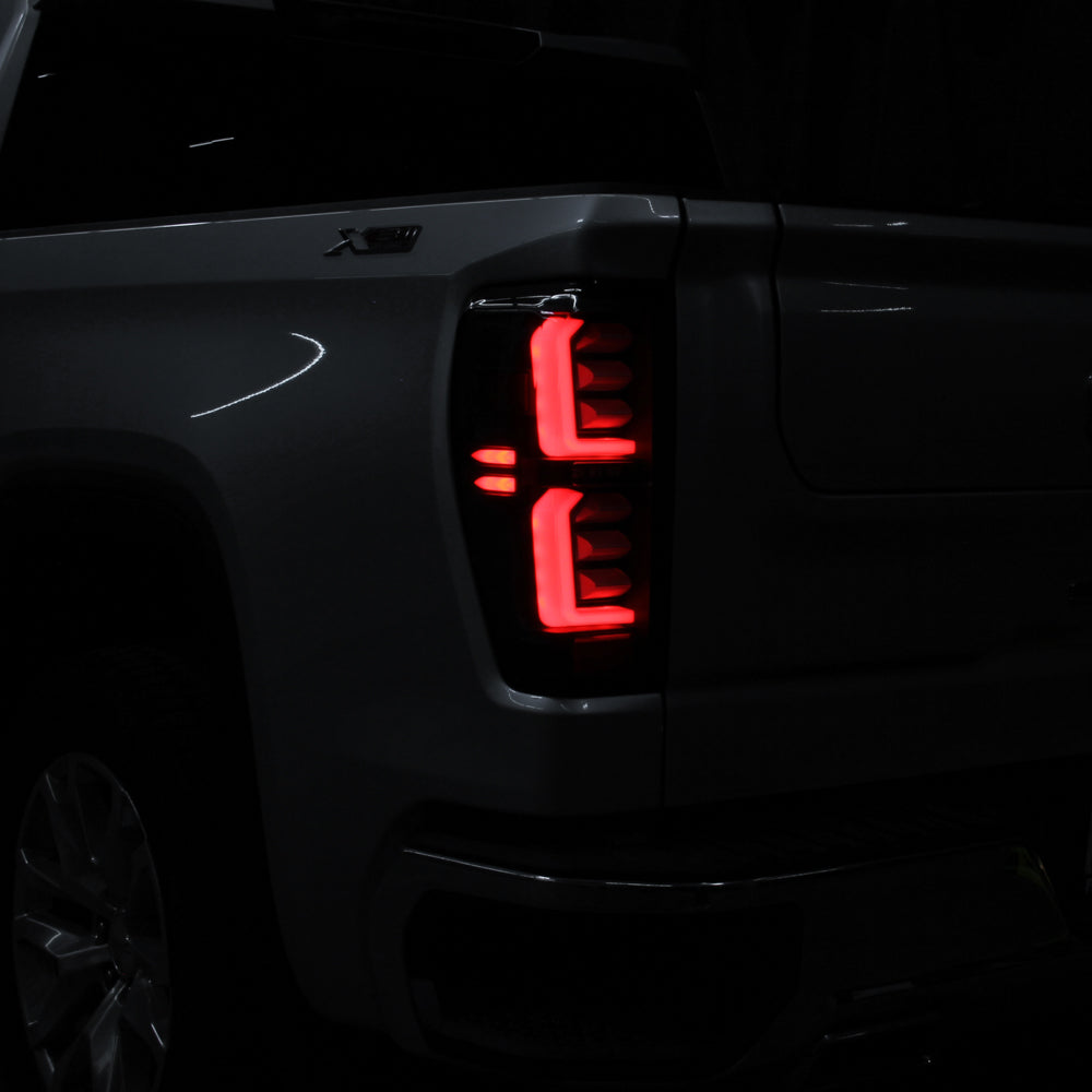 Spyder GMC Sierra 19-20 Incandescent Bulb Model Only LED Tail Lights - Black ALT-YD-GS19-LED-BK 5000286