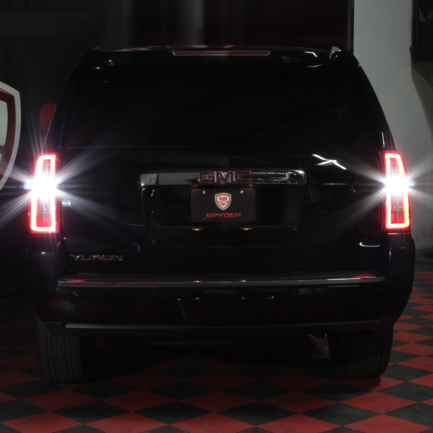 Spyder 15-17 GMC Yukon LED Tail Lights - Black (ALT-YD-GY15-LED-BK) 5085702