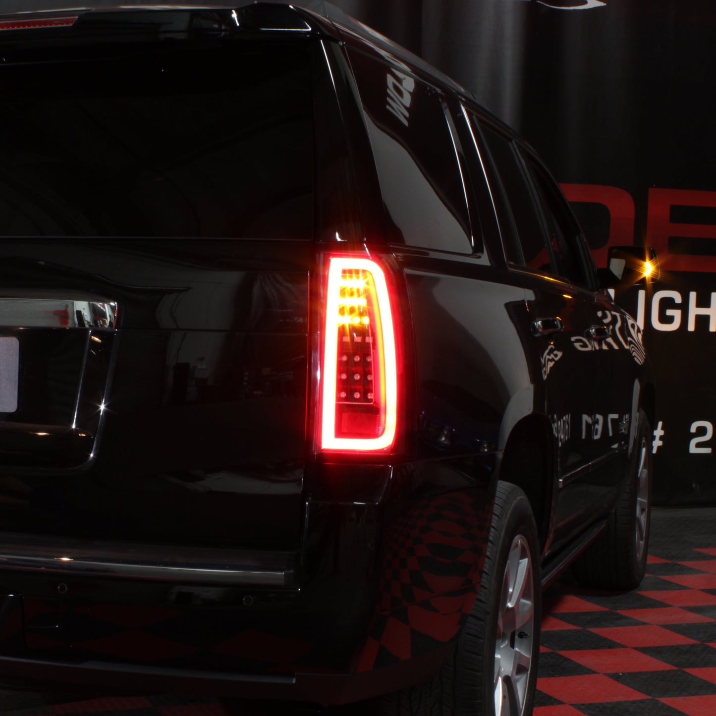 Spyder 15-17 GMC Yukon LED Tail Lights - Black (ALT-YD-GY15-LED-BK) 5085702