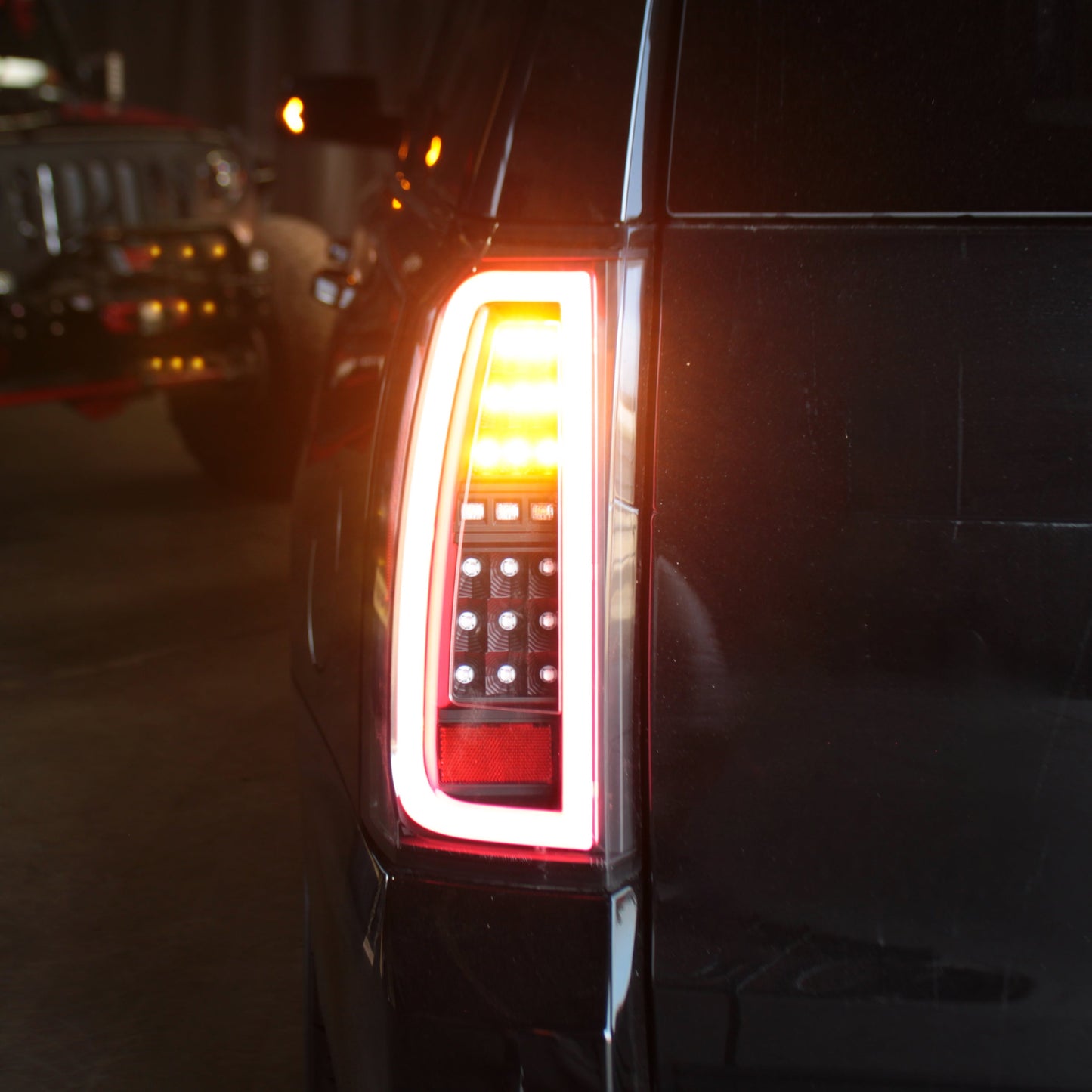 Spyder 15-17 GMC Yukon LED Tail Lights - Black (ALT-YD-GY15-LED-BK) 5085702