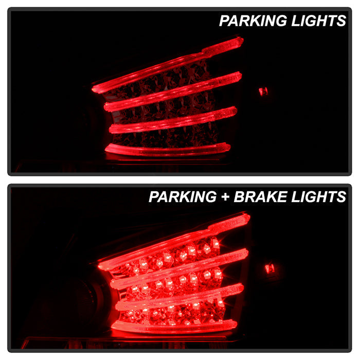 Spyder Honda Accord 08-12 4DR LED Tail Lights Black ALT-YD-HA08-4D-LED-BK 5032621