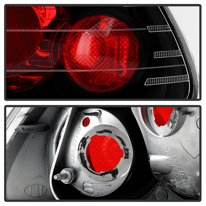 Spyder Honda Civic 96-00 2Dr Euro Style Tail Lights Black ALT-YD-HC96-2D-BK 5004796