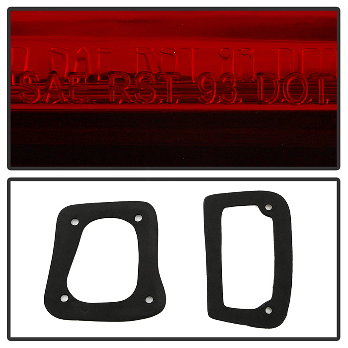 Spyder Honda Civic 96-98 4Dr LED Tail Lights Red Smoke ALT-YD-HC96-4D-LED-RS 5005038