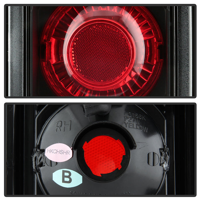 Spyder Hummer H2 01-05 (Non H2T)Euro Style Tail Lights Black ALT-YD-HH2-BK 5005199