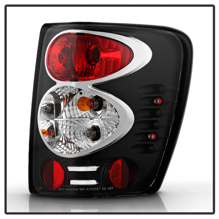 Spyder Jeep Grand Cherokee 99-04 Euro Style Tail Lights Black ALT-YD-JGC99-BK 5005625