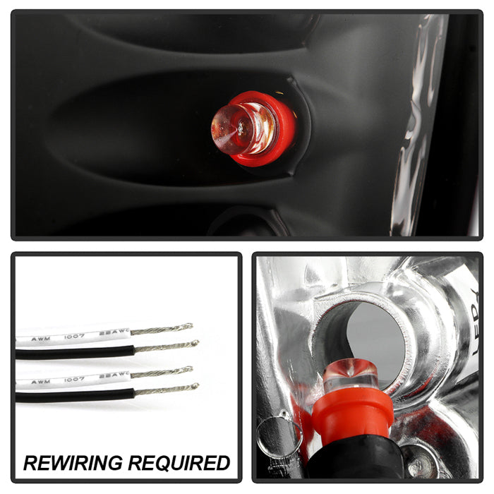 Spyder Jeep Grand Cherokee 99-04 Euro Style Tail Lights Black ALT-YD-JGC99-BK 5005625