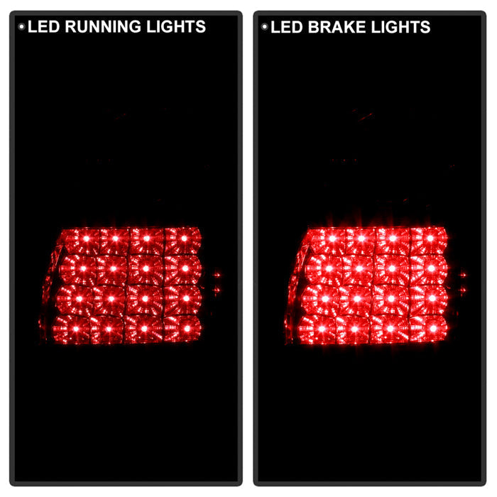 Spyder Jeep Grand Cherokee 99-04 LED Tail Lights Version 2 Black ALT-YD-JGC99-LED-BK-G2 5005663