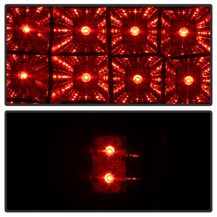 Spyder Jeep Grand Cherokee 99-04 LED Tail Lights Version 2 Black ALT-YD-JGC99-LED-BK-G2 5005663