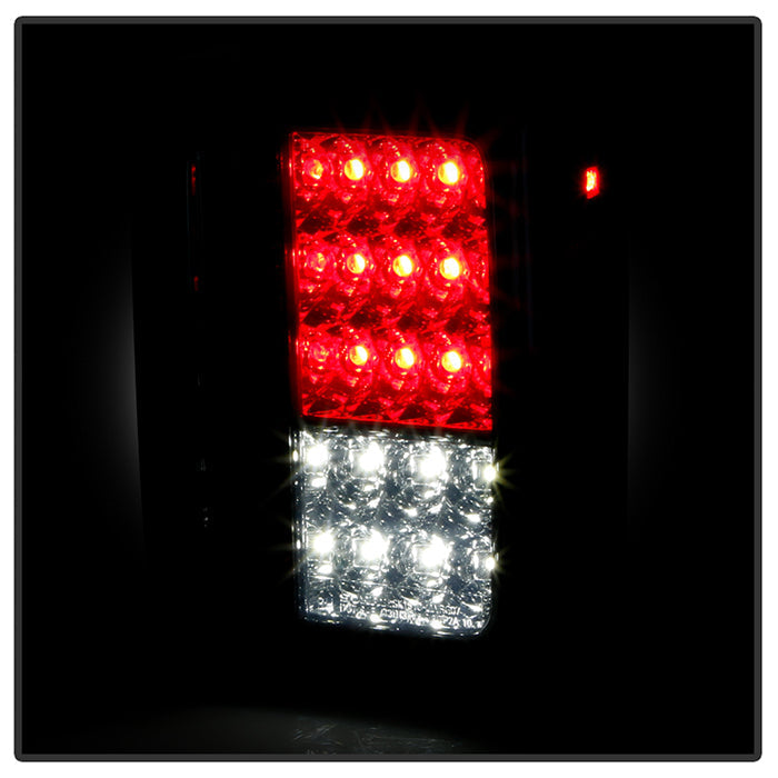 Spyder Jeep Wrangler 07-15 LED Tail Lights Smoke ALT-YD-JWA07-LED-SM 5070418