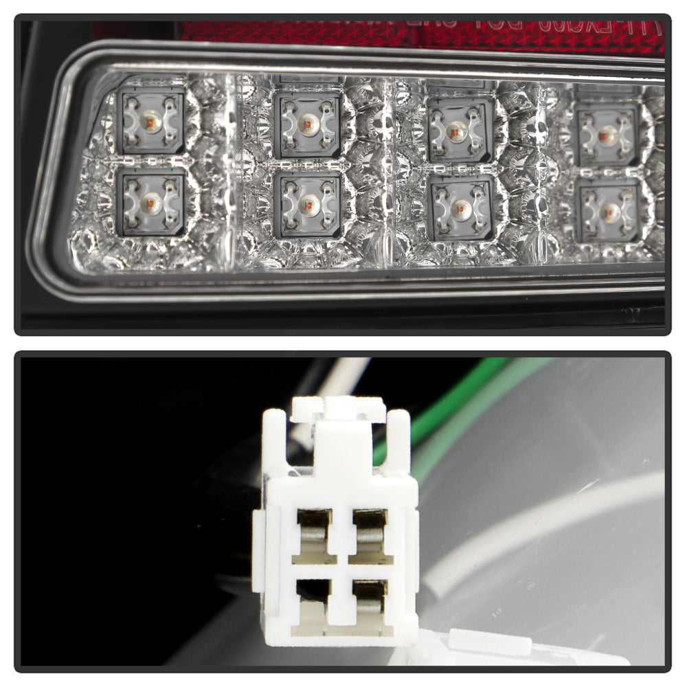 Spyder 07-11 Lexus GS 350 LED Tail Lights Black ALT-YD-LGS06-LED-BK 5082596