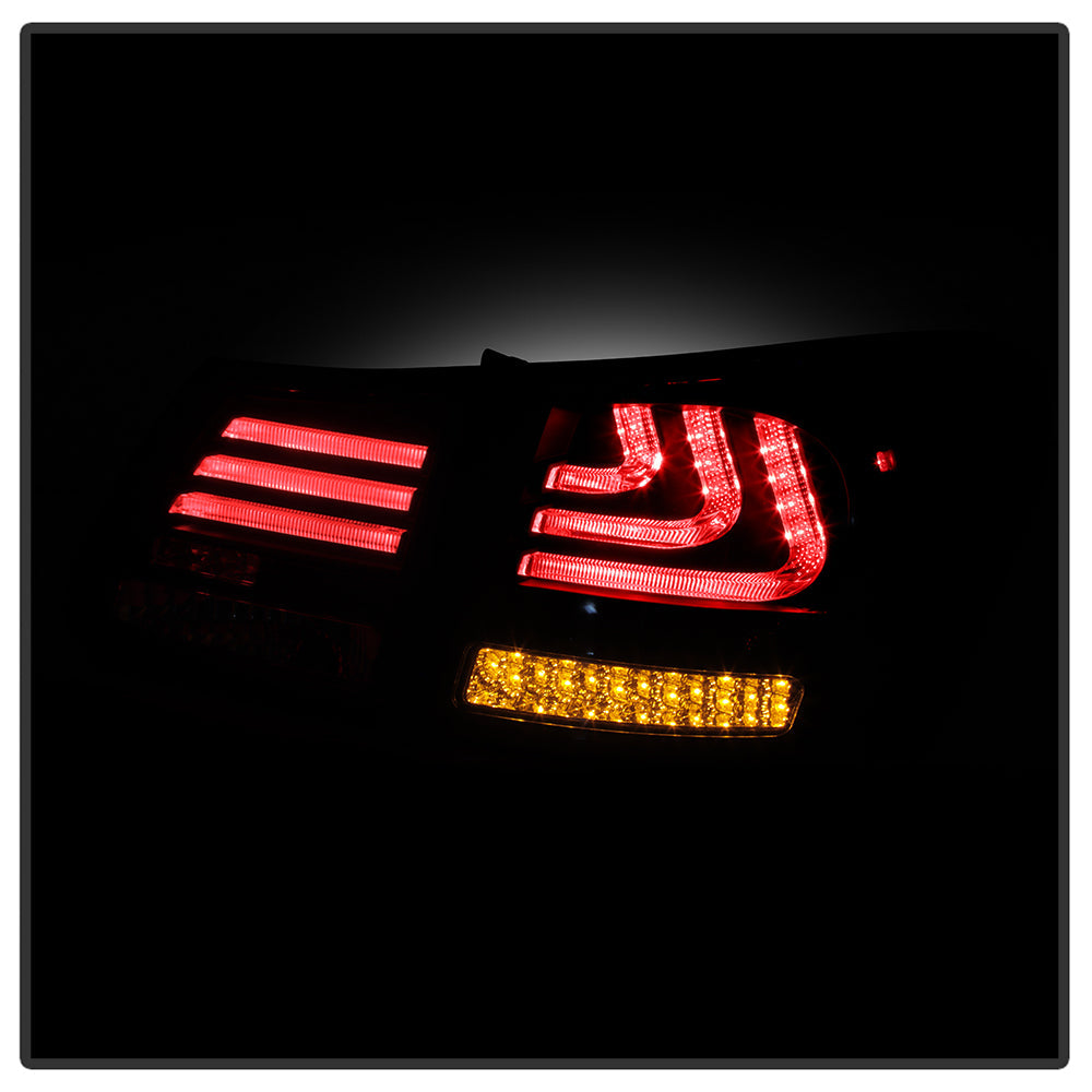 Spyder 07-11 Lexus GS 350 LED Tail Lights Black ALT-YD-LGS06-LED-BK 5082596