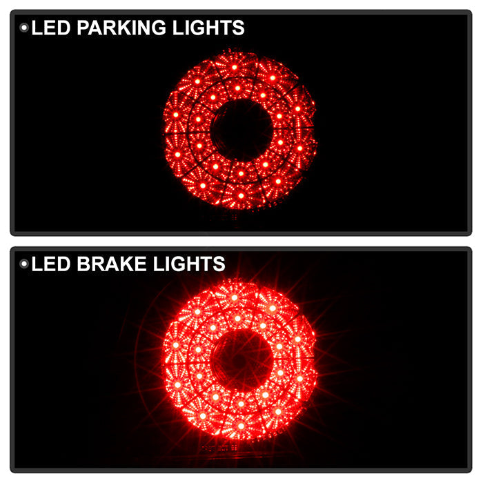Spyder Lexus IS 300 01-05 LED Tail Lights Black ALT-YD-LIS300-LED-BK 5005809