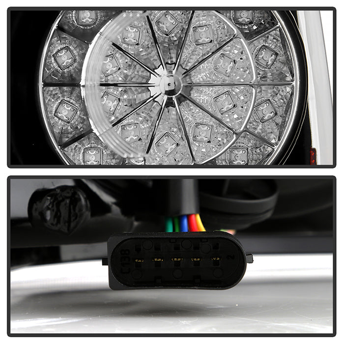 Spyder Land Rover Range Rover HSE 03-05 LED Tail Lights Black ALT-YD-LRRRH03-LED-BK 5070111