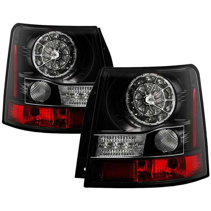 FR SPORT Spyder Land Rover Range Rover Sport 06-09 LED Tail Lights Black ALT-YD-LRRRS06-LED-BK...