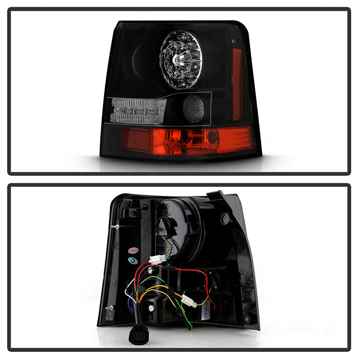 FR SPORT Spyder Land Rover Range Rover Sport 06-09 LED Tail Lights Black ALT-YD-LRRRS06-LED-BK...