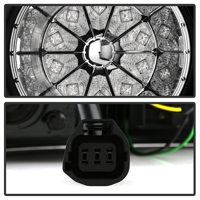 FR SPORT Spyder Land Rover Range Rover Sport 06-09 LED Tail Lights Black ALT-YD-LRRRS06-LED-BK...