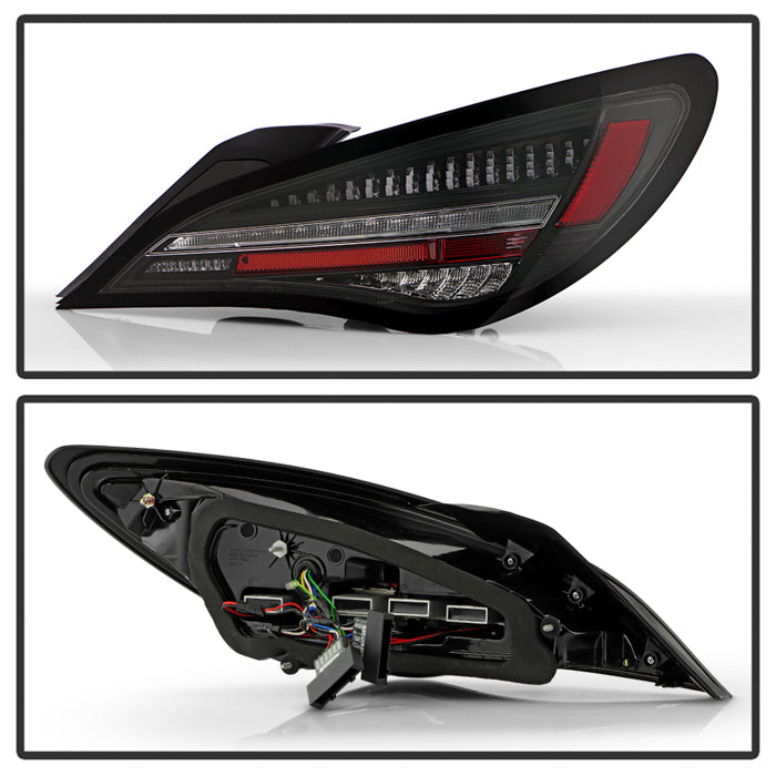 SPYDER 14-19 Mercedes Benz CLA LED Tail Lights (ALT-YD-MBCLA14AP-GRSEQ-BK) 5089342