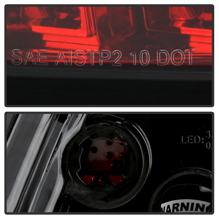 Spyder Mitsubishi Lancer/Evolution X 08-14 LED Tail Lights Blk ALT-YD-MITEVO1008-LED-BK 5030375
