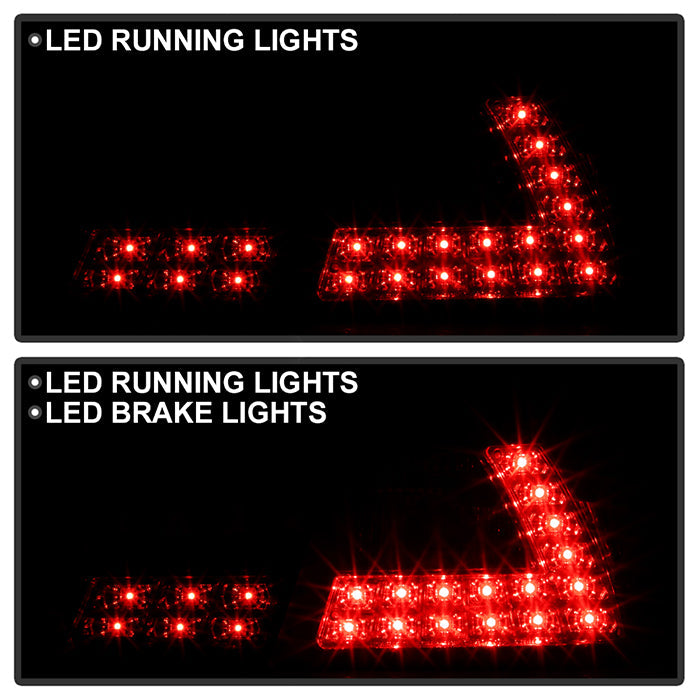 Spyder Mitsubishi Lancer/Evolution X 08-14 LED Tail Lights Smke ALT-YD-MITEVO1008-LED-SM 5030399