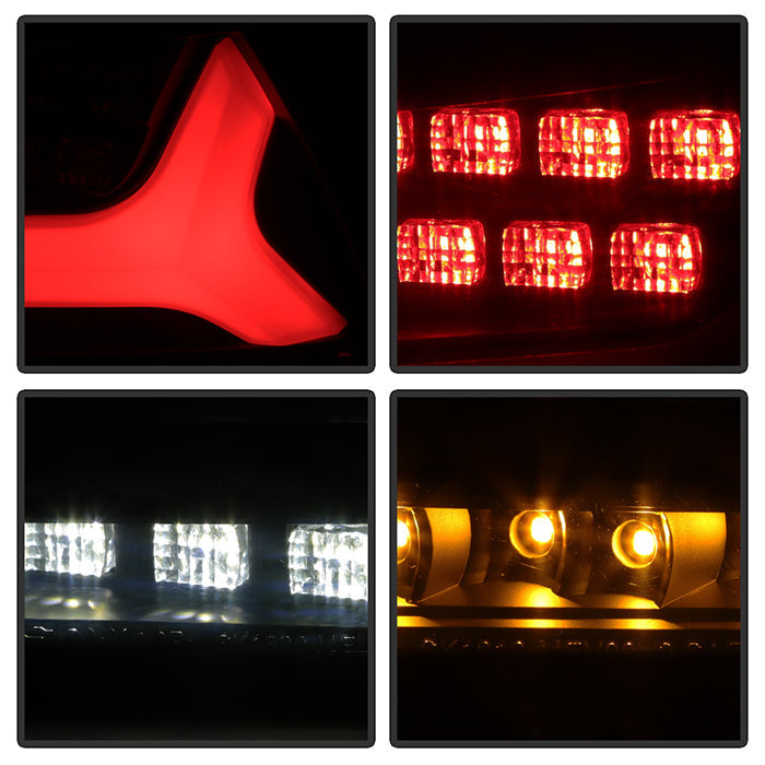 Spyder Mitsubishi Lancer/Evolution X 08-14 V2 LED Tail Lights - Black Smoke ALT-YD-ML08V2-SEQ-BSM 5088147