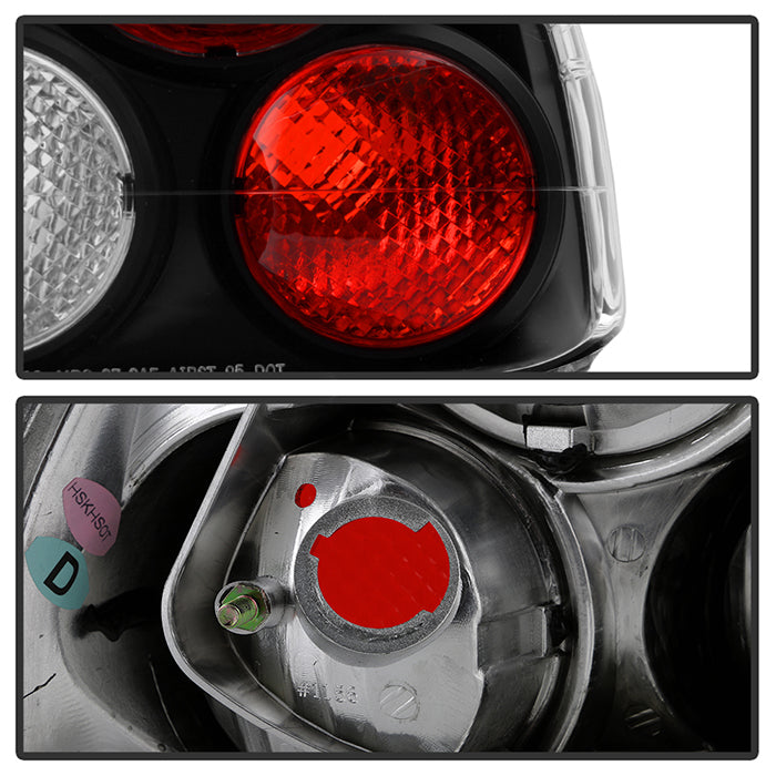 Spyder Mitsubishi Mirage 99-02 2/4Dr Euro Style Tail Lights Black ALT-YD-ML99-BK 5006493